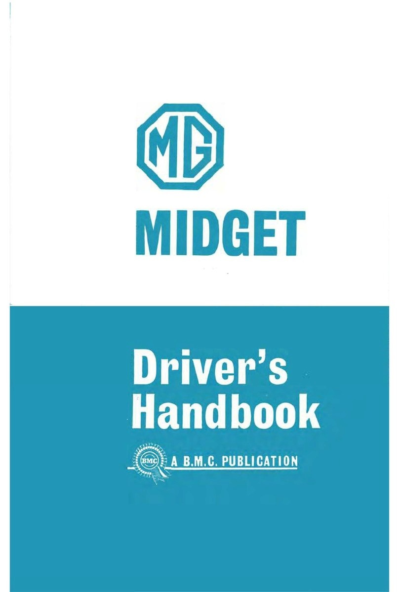 MG Midget Mark II Driver's handbook