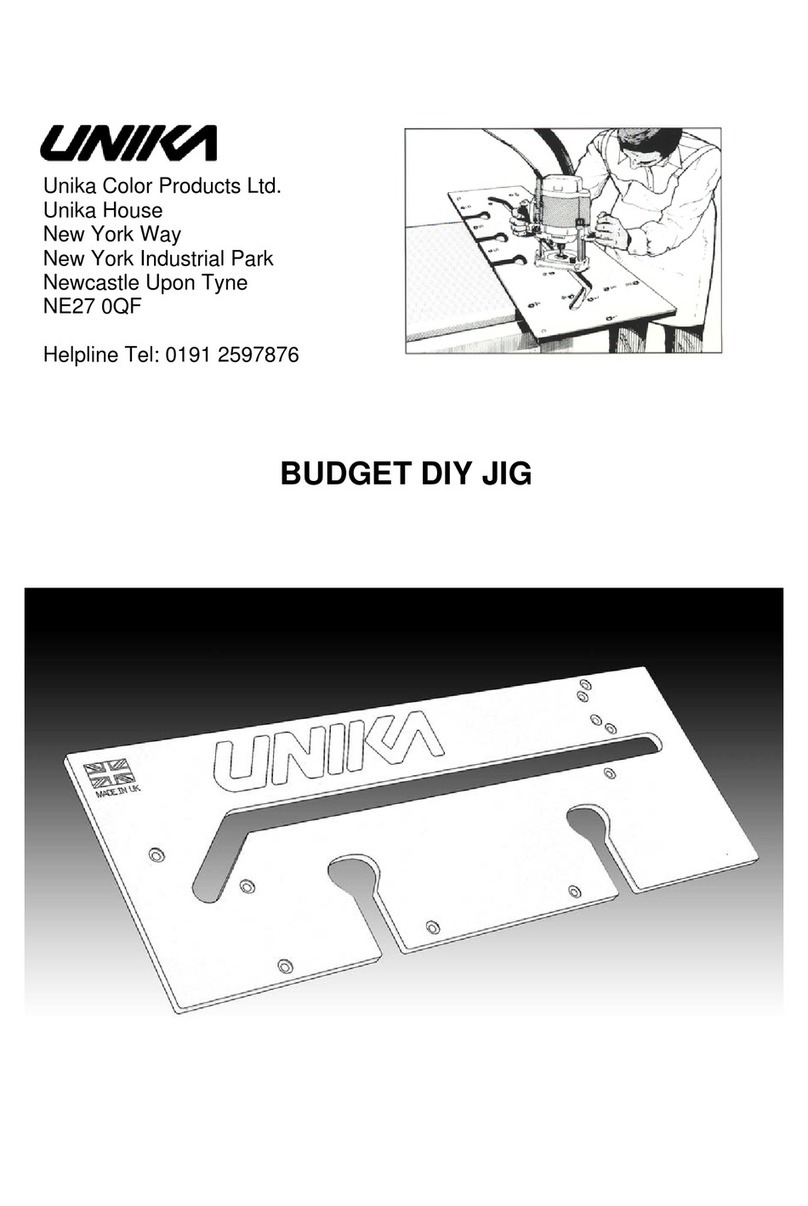 Unika BUDGET DIY JIG manual