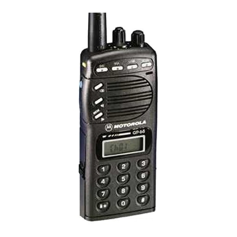 Motorola GP68 User manual