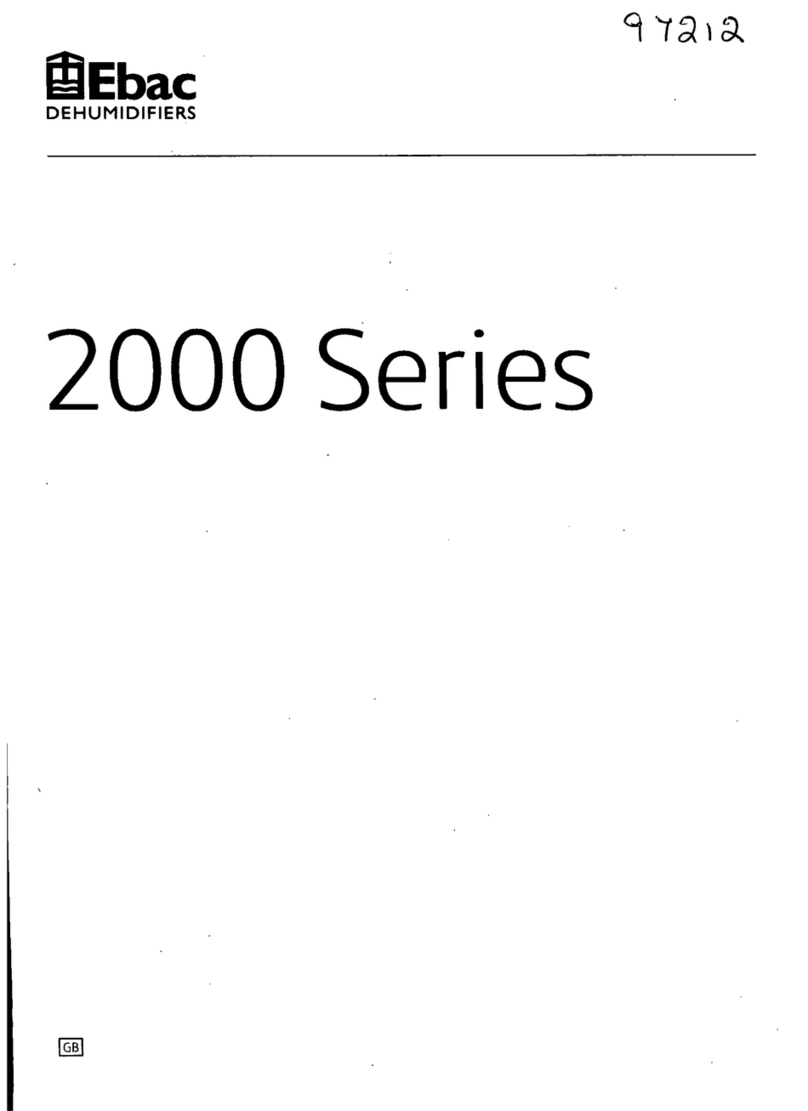 Ebac 2000 Series User manual