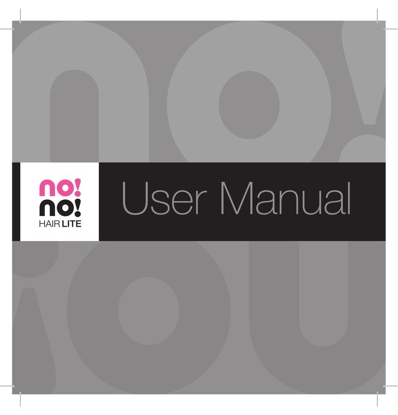 no!no! HAIR LITE user manual