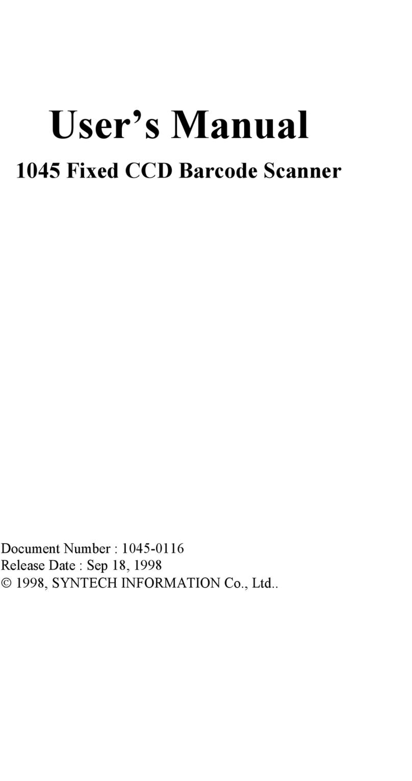 Syntech Information 1045 user manual