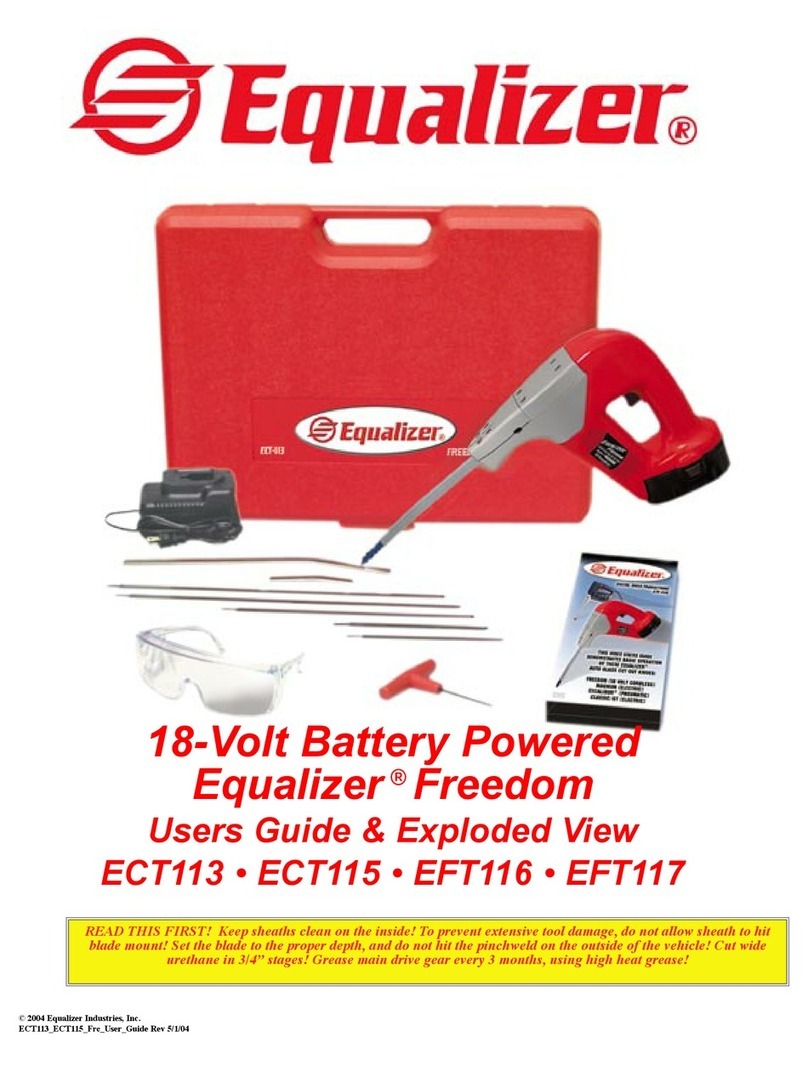 Equalizer ECT113 Users guide & exploded view