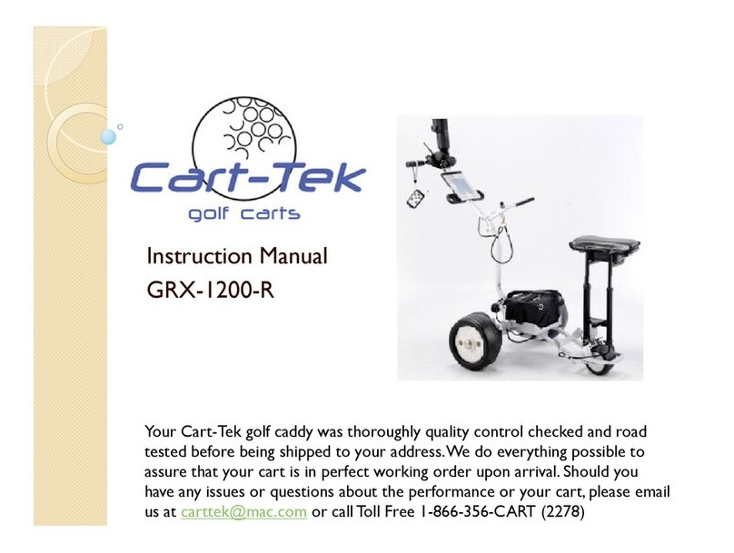 Cart-Tek GRX-1200-R User manual