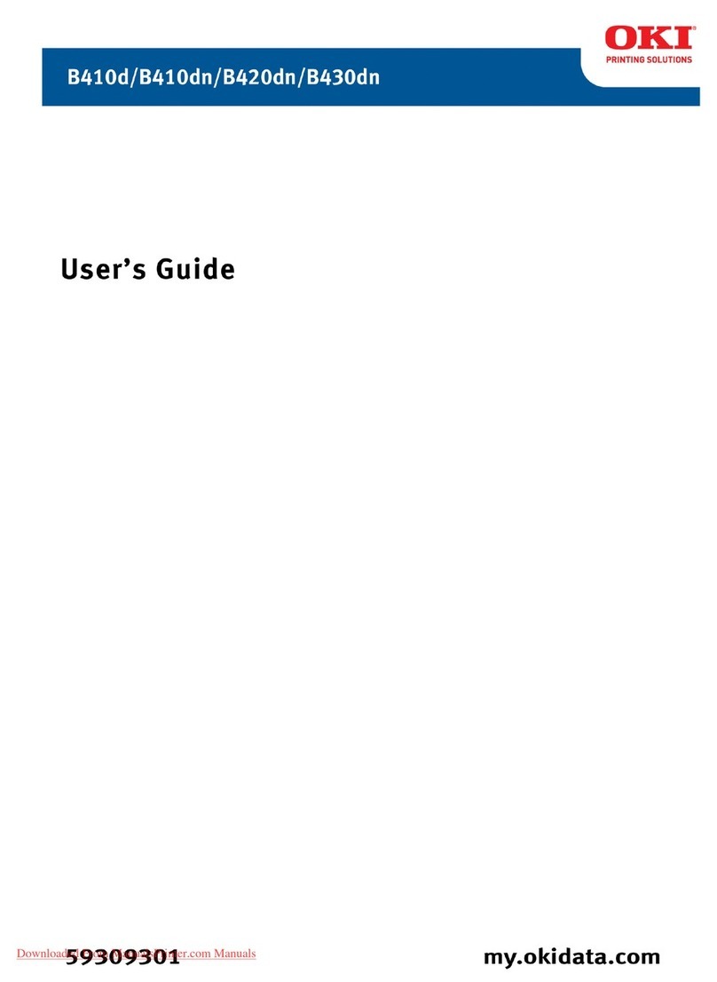 Oki B410D User manual