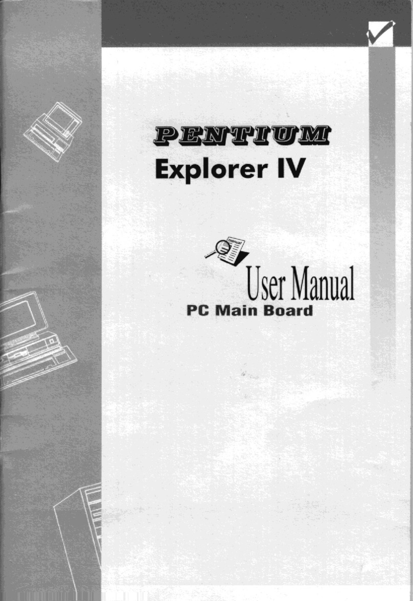 Pentium Explorer IV user manual