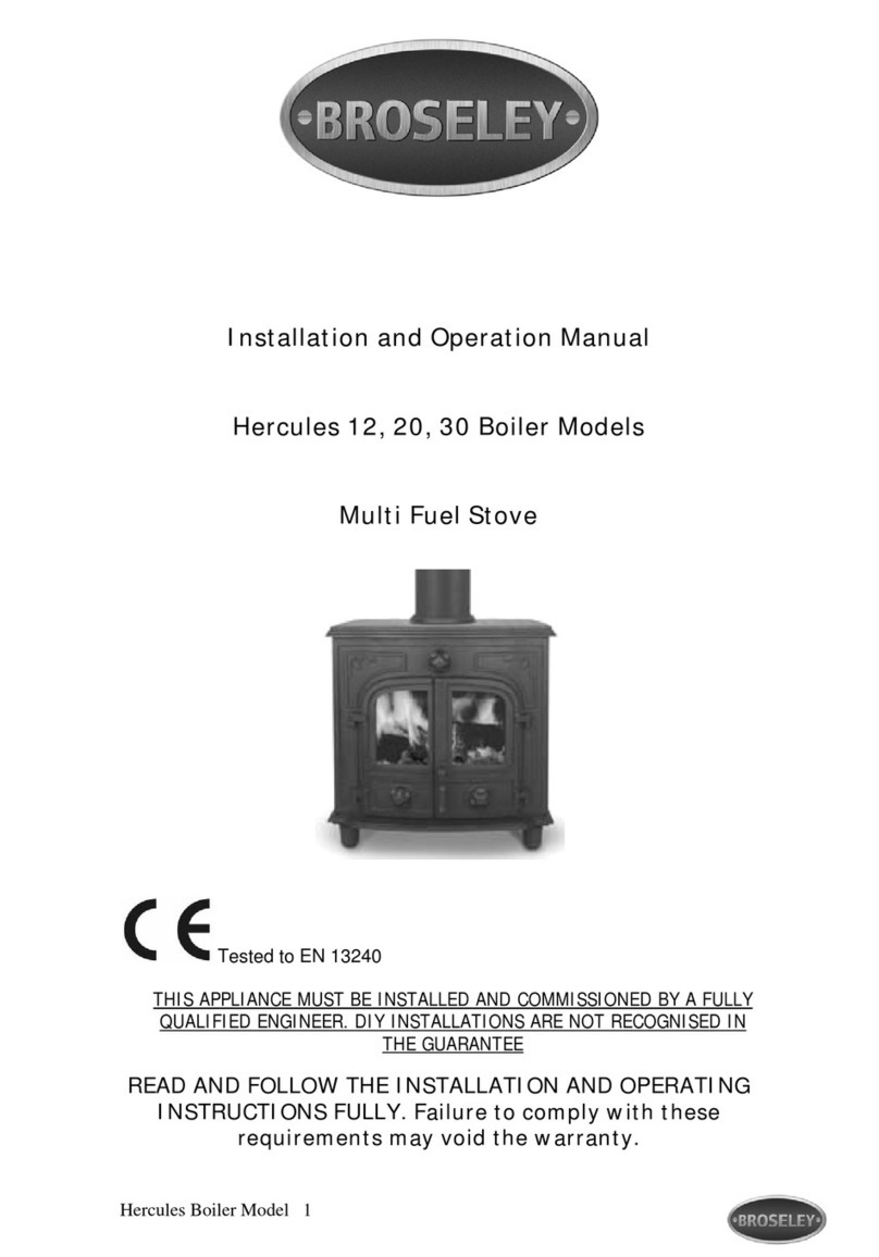 Broseley Hercules 12 Installation and operation manual Broseley Hercules 12 Installation and operation manual