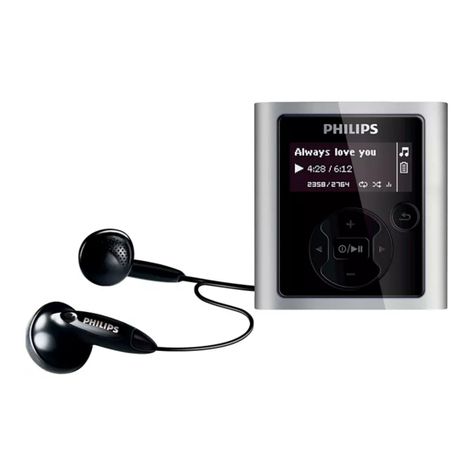 Philips GoGear RaGa User manual