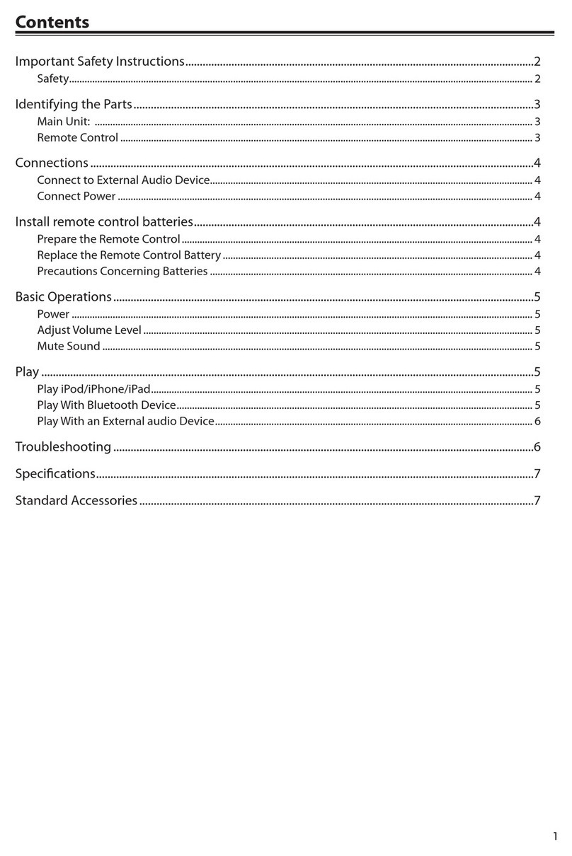 Maxell BT3100 user manual