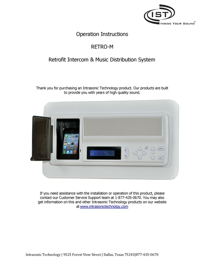 IST RETRO-M Operation instructions