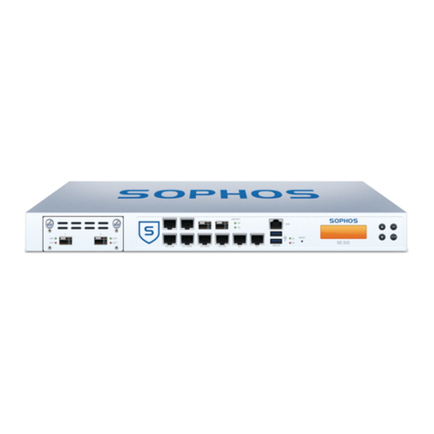 Sophos SG 210 operating instructions