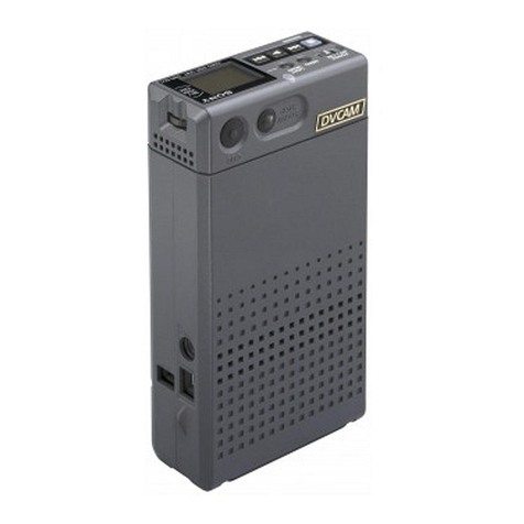 Sony DSR-DU1 operating instructions