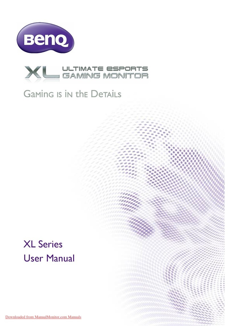 BenQ XL Series User manual