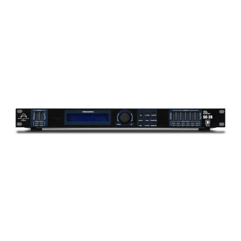 Wharfedale Pro Versadrive SC-26 Operating manual and user guide
