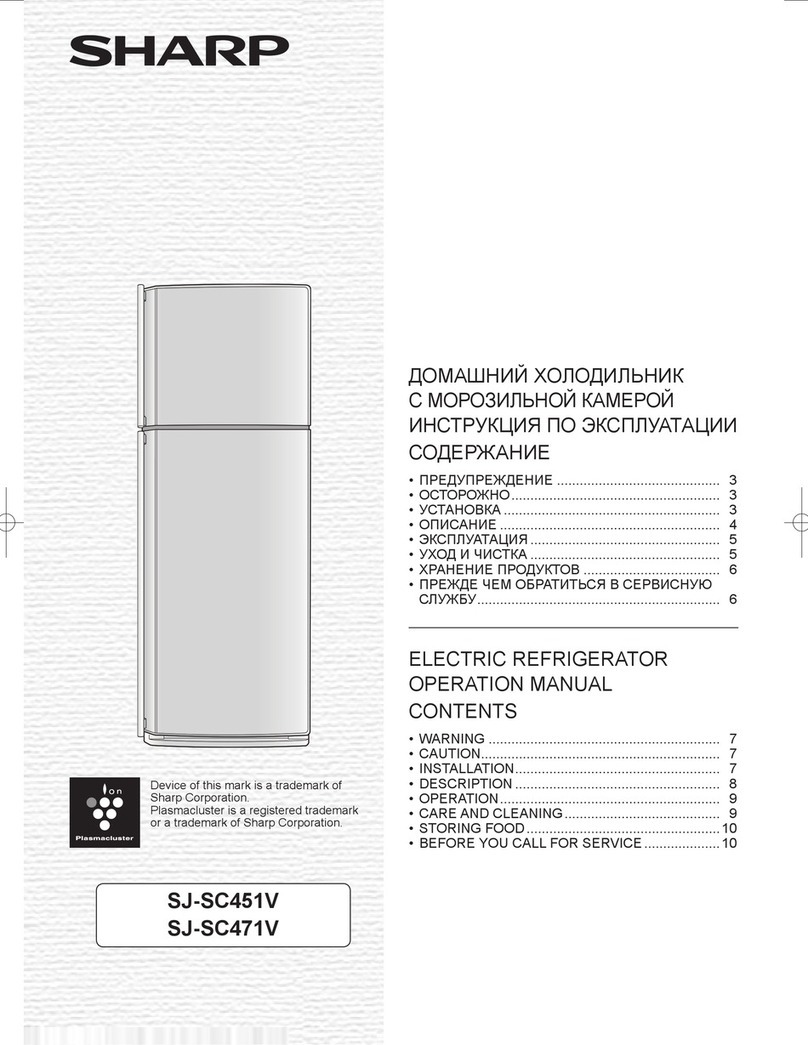 Sharp SJ-SC451V User manual