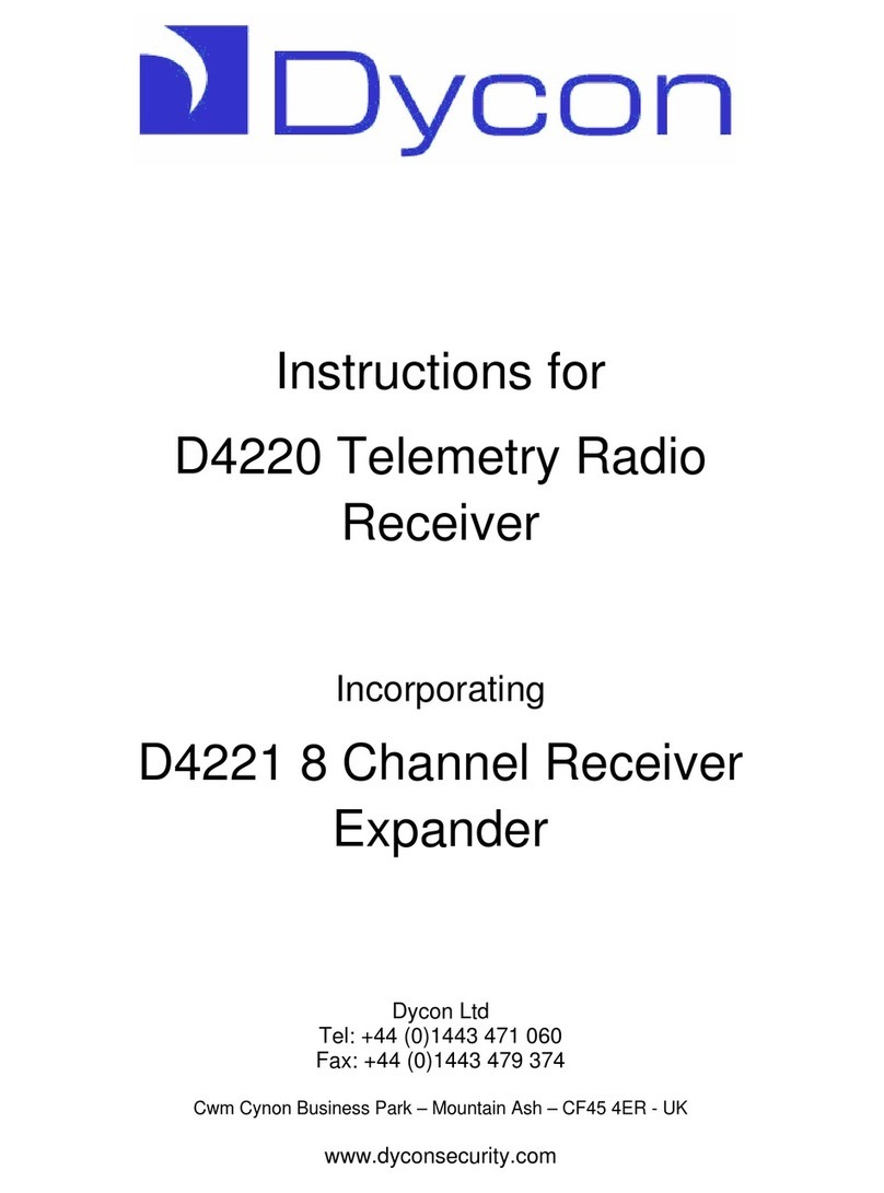 Dycon D4220 instructions