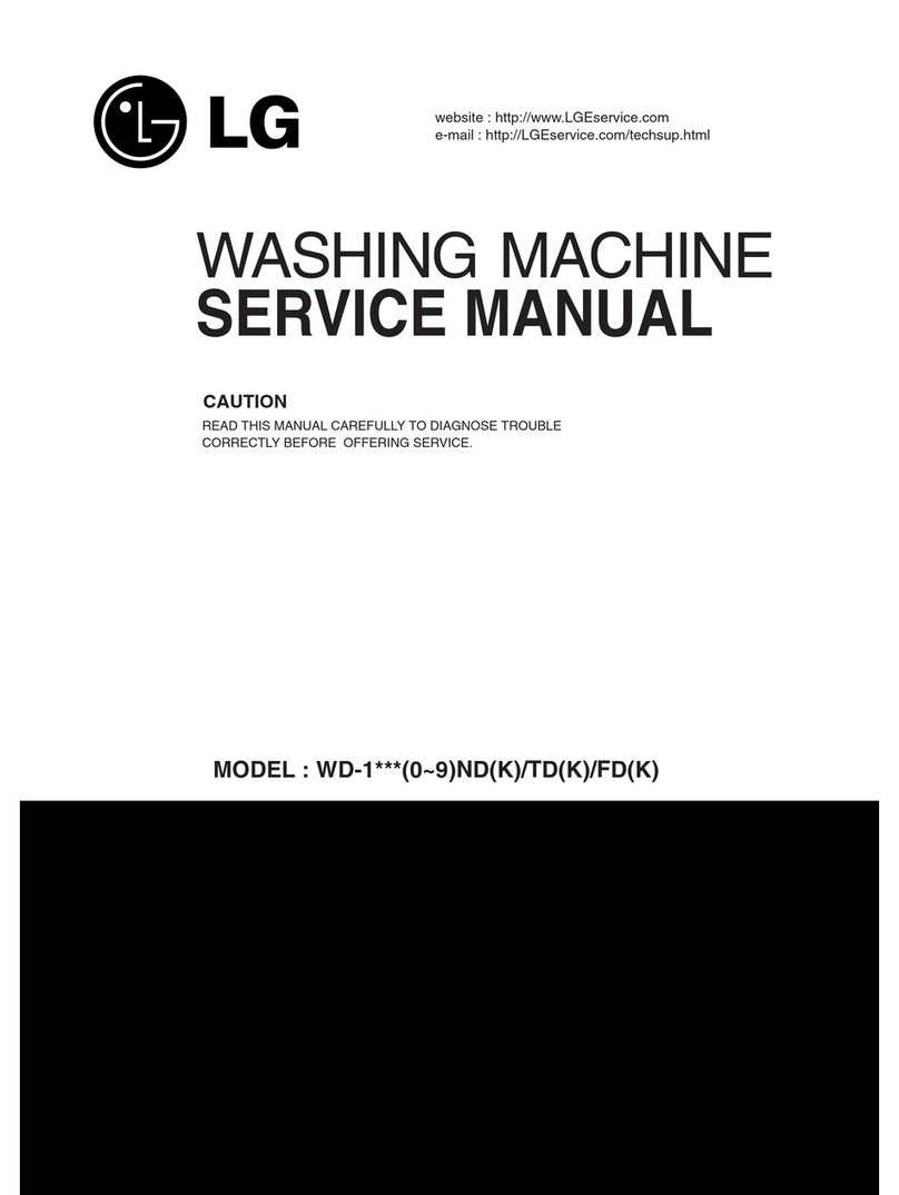 LG WD-1 Series User manual