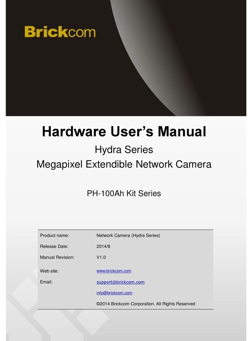 Brickcom Hydra Series Hardware user's guide