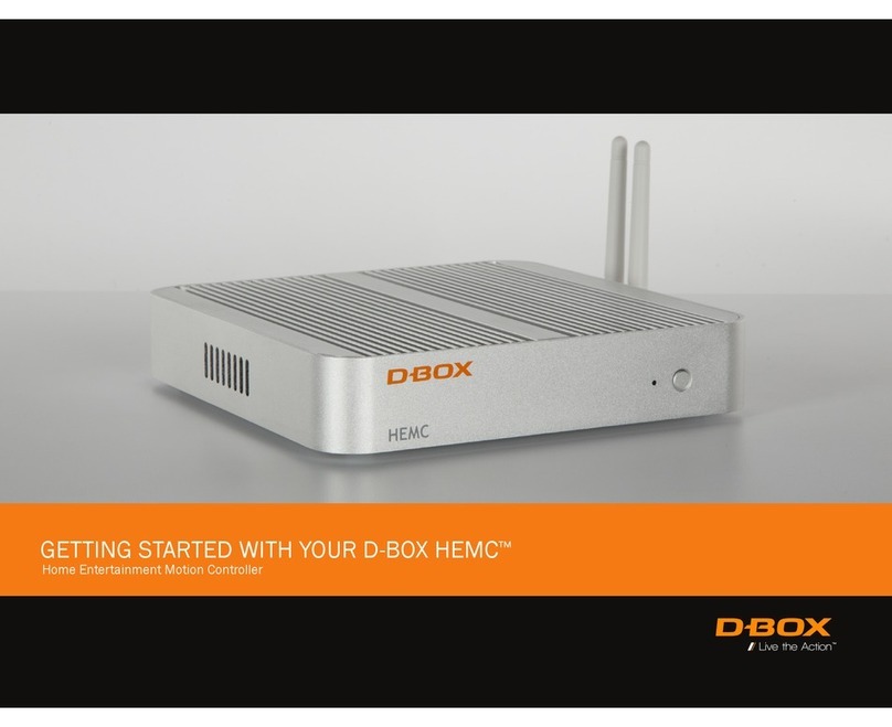 D-Box HEMC Getting started
