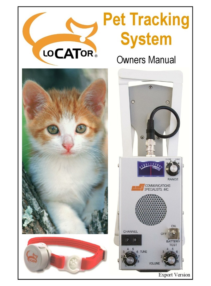 Communications Specialists Locator User manual
