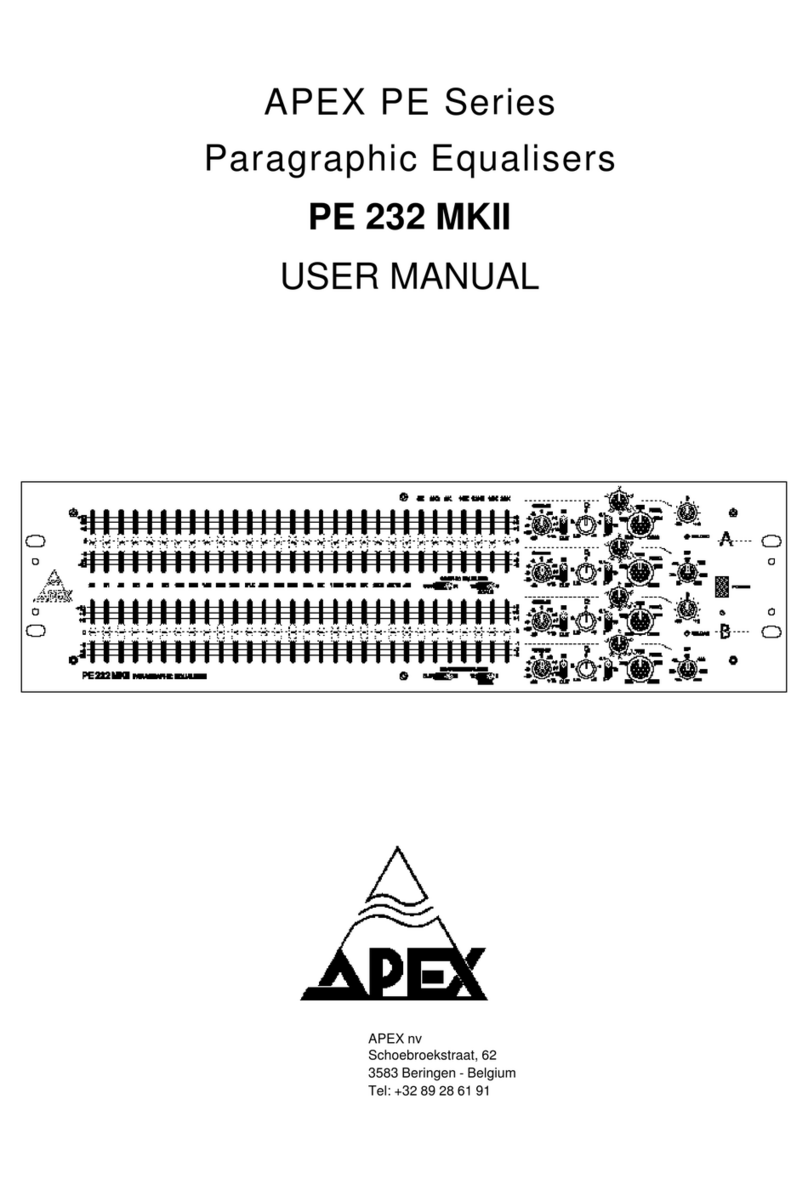 Apex Digital PE 232 MKII user manual