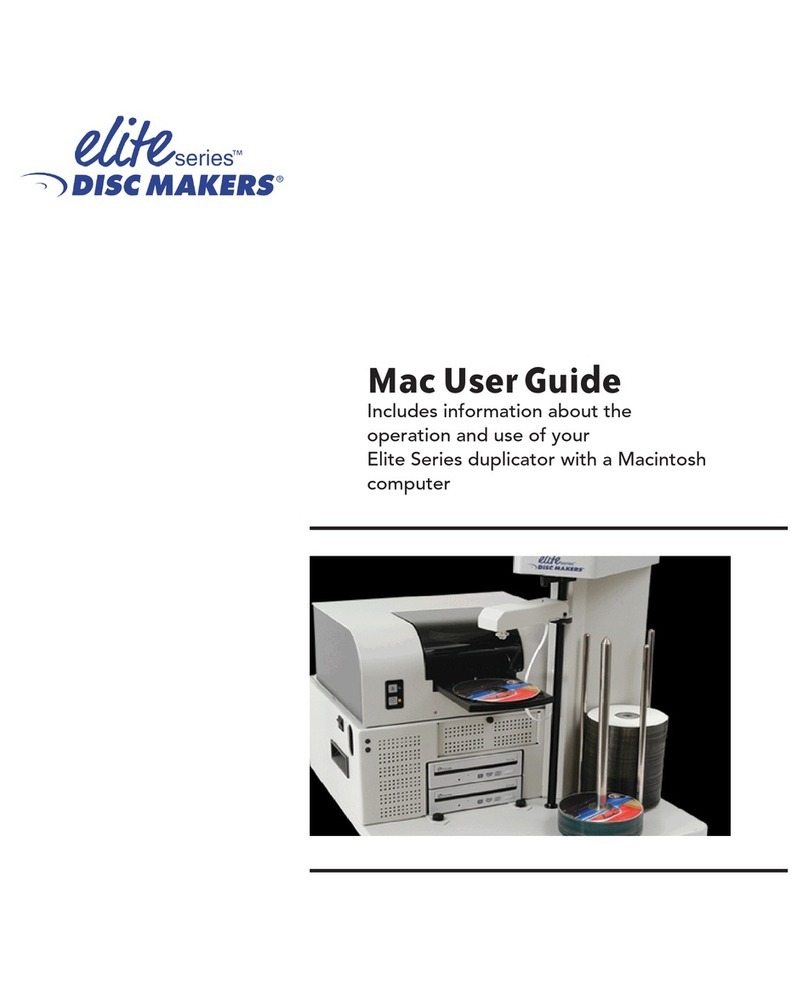 Disc Makers Elite2 User manual