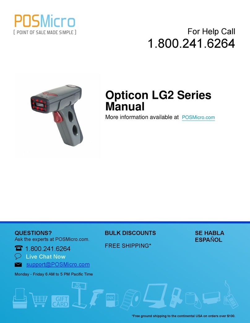 Opticon LG2 Series manual