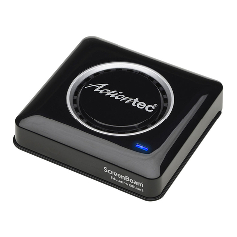 ActionTec ScreenBeam Pro Education Edition 2 User manual ActionTec ScreenBeam Pro Education Edition 2 User manual