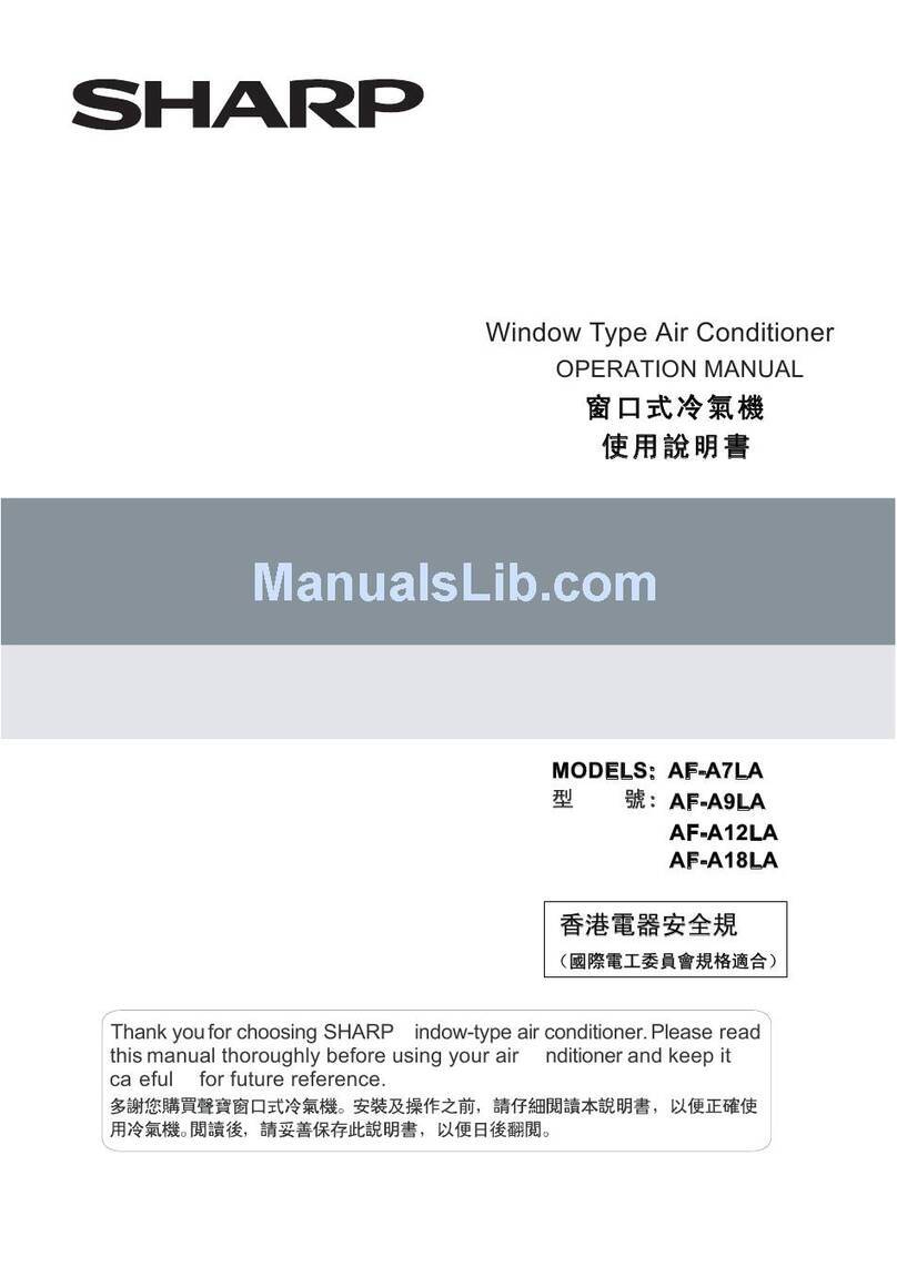 Sharp AF-A9LA User manual Sharp AF-A9LA User manual
