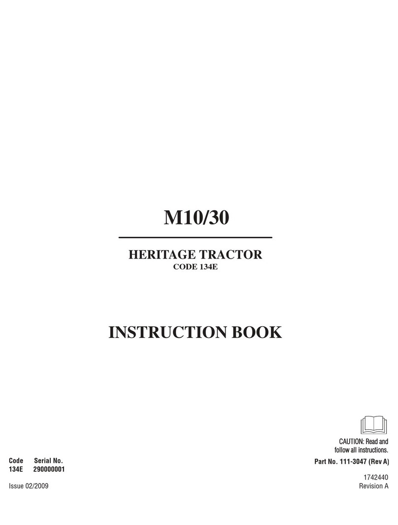 Hayter HERITAGE M10 Instruction book