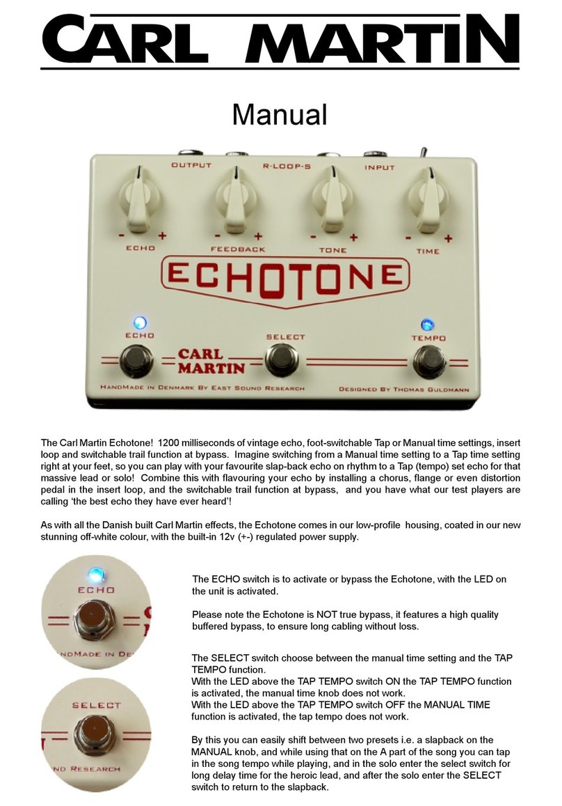 Carl Martin echotone manual