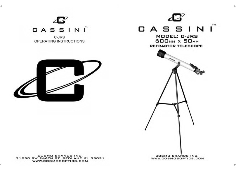 cassini C-JRS operating instructions