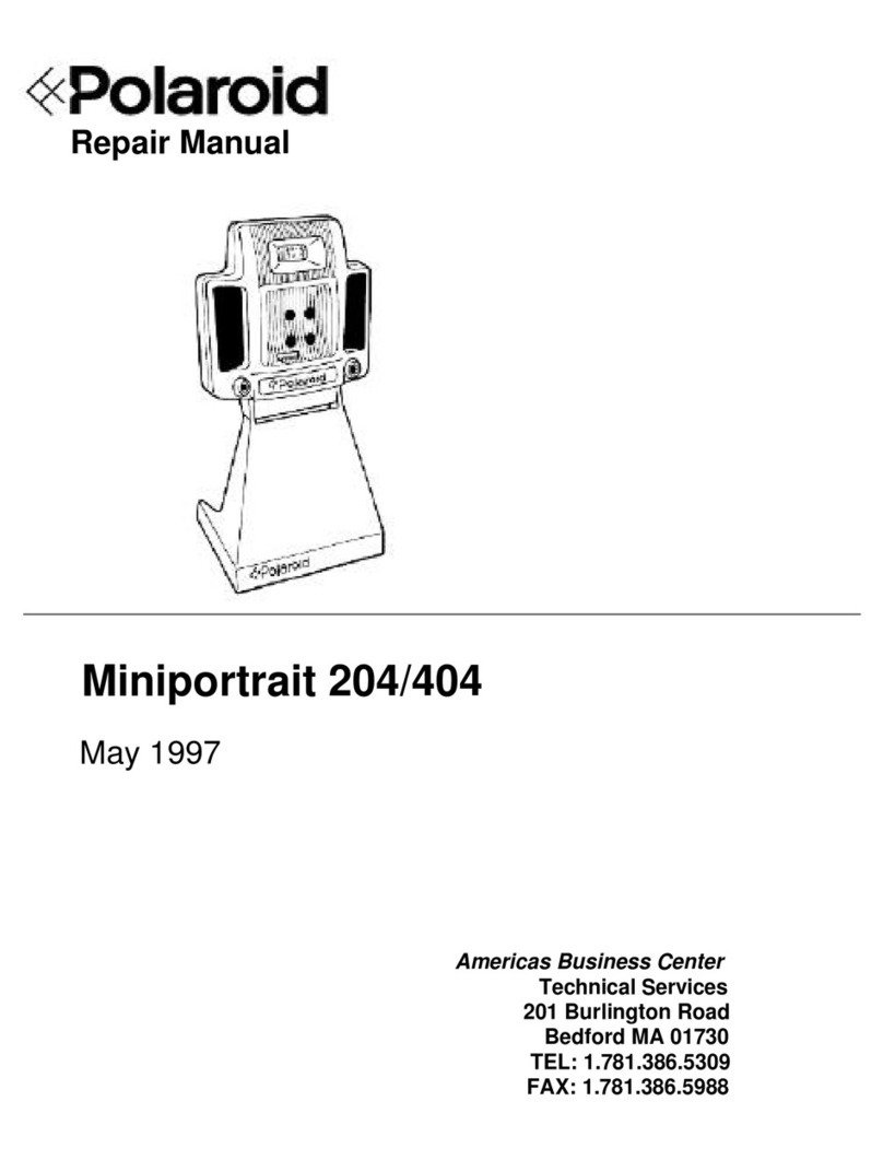 Polaroid Miniportrait 204 Repair manual