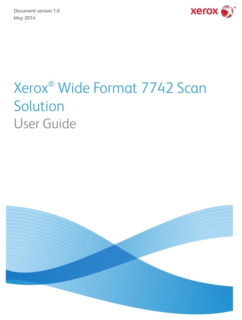 Xerox Wide Format 7742 User manual