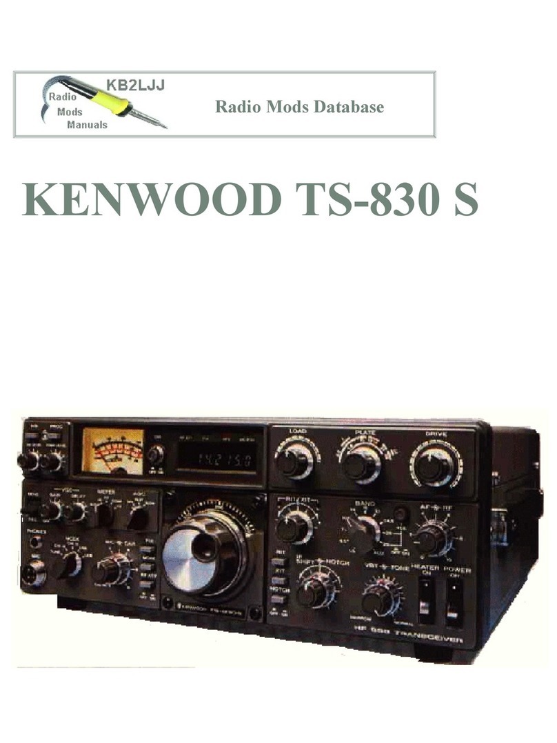 Kenwood TS-830 User manual