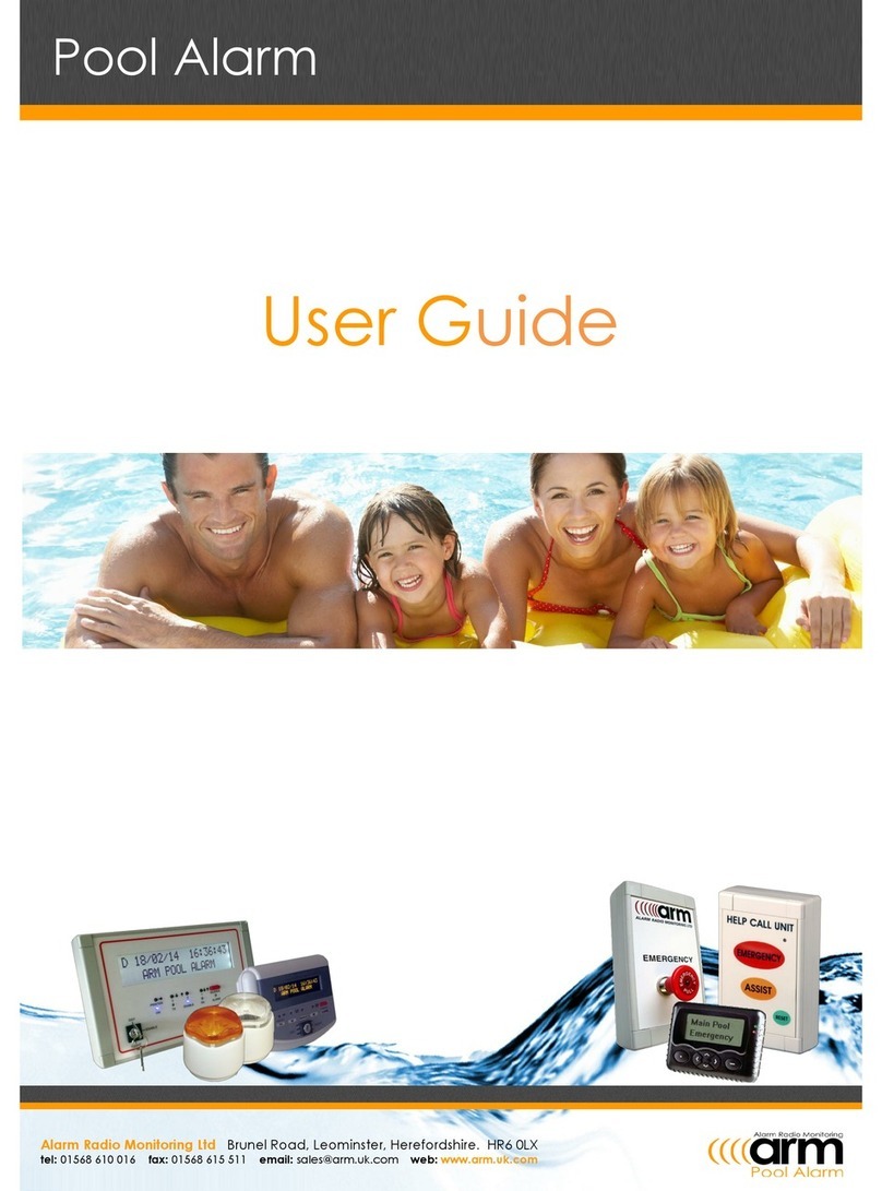 ARM Pool Alarm User manual