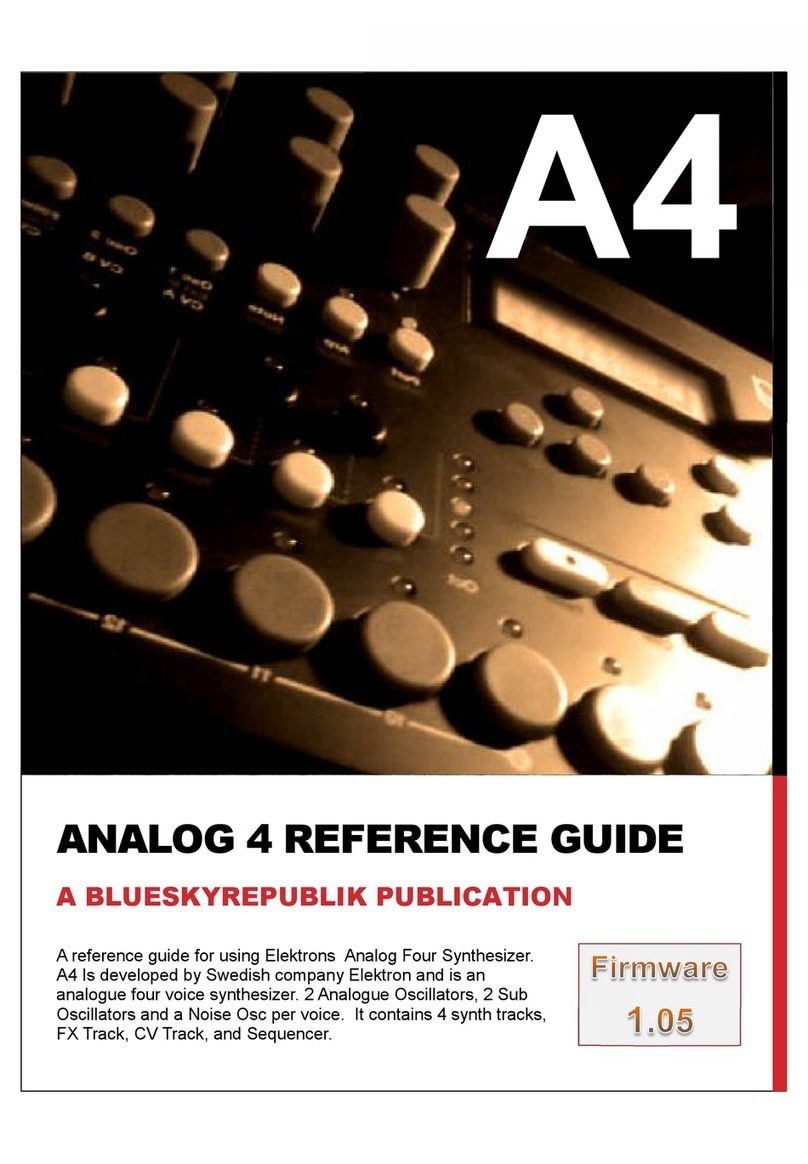 Electron ANALOG 4 User manual