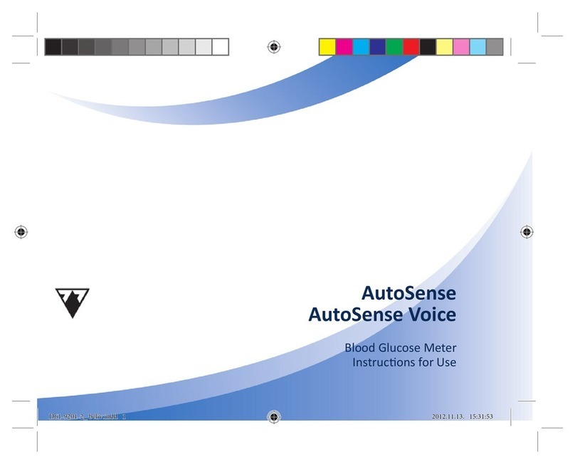 Electronika AutoSense Voice User instructions Electronika AutoSense Voice User instructions