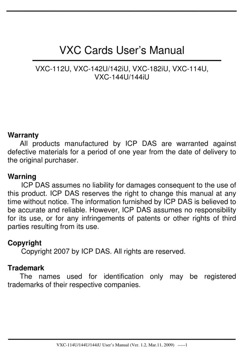 ICP DAS USA VXC-112U user manual