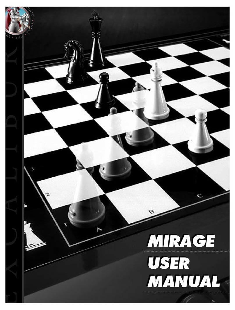 Excalibur Mirage user manual