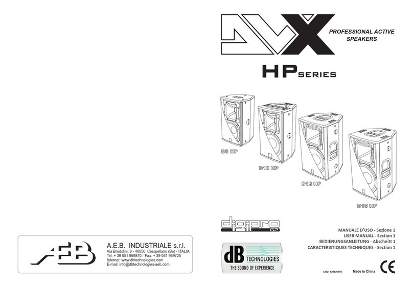 AEB D8 HP user manual