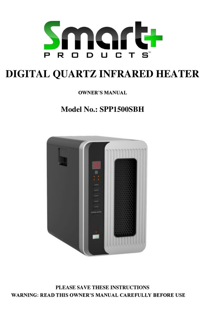 Smart+ Products SPP1500SBH owner's manual