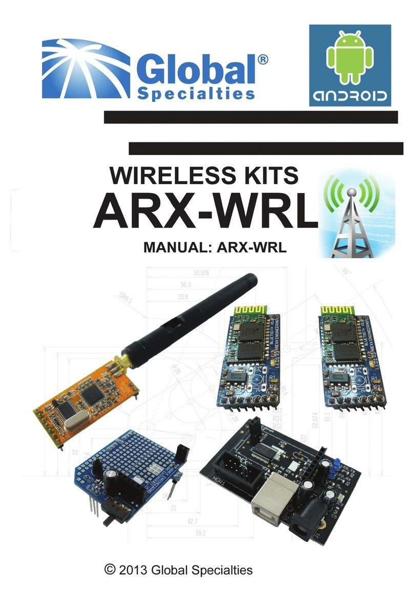 Global Specialties ARX-WRL instruction manual