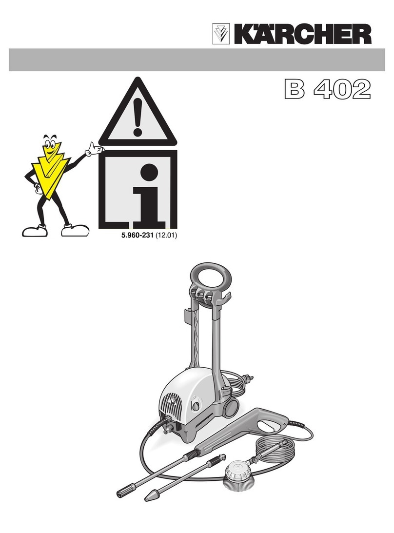 Kärcher B 402 user manual