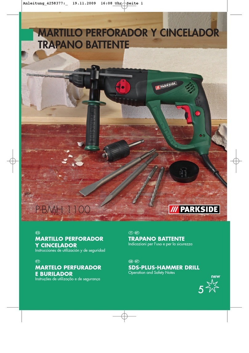 Parkside P-BMH 1100 User manual