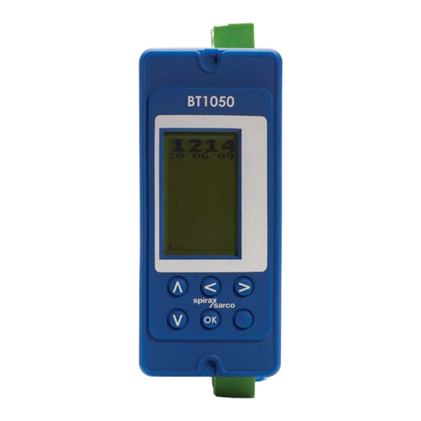 Spirax Sarco BT1050 Installation and maintenance instructions Spirax Sarco BT1050 Installation and maintenance instructions