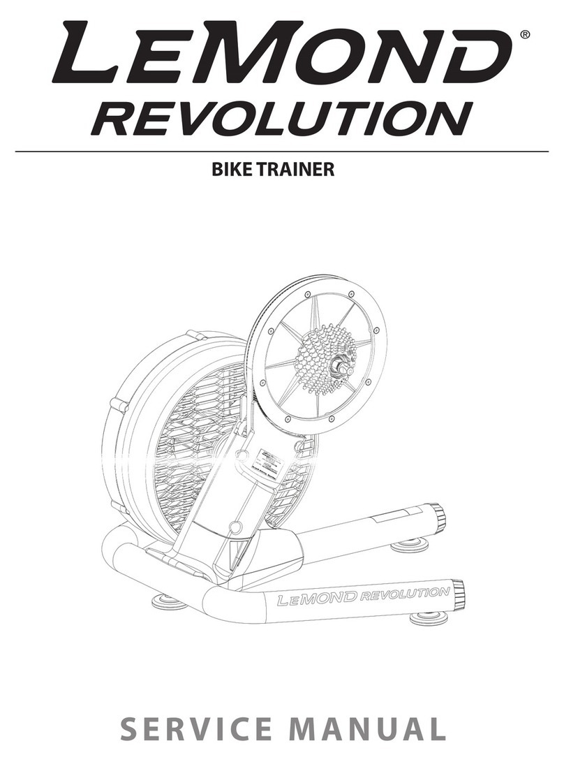 LeMond Fitness Revolution Service manual