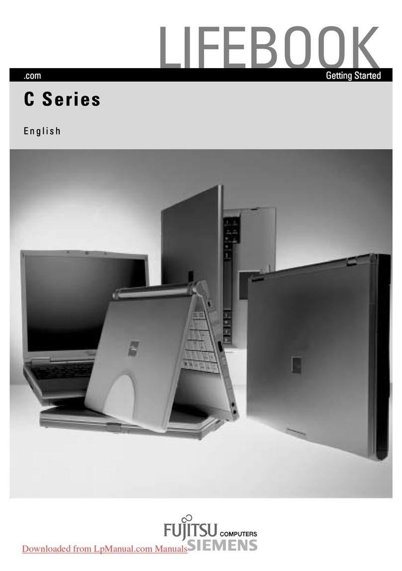 Fujitsu Siemens Computers Lifebook C Series User manual Fujitsu Siemens Computers Lifebook C Series User manual
