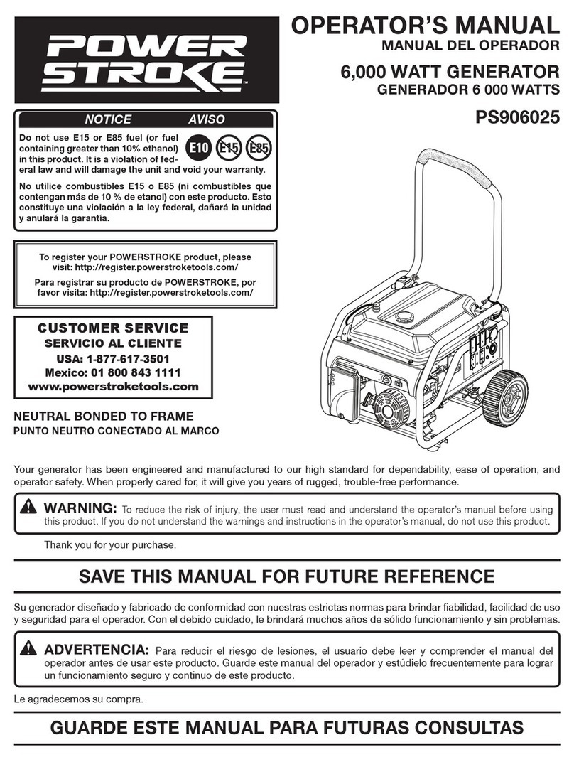 Power Stroke PS906025 User manual