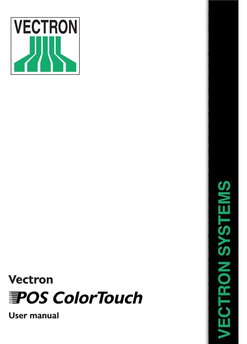 Vectron POS ColorTouch User manual Vectron POS ColorTouch User manual